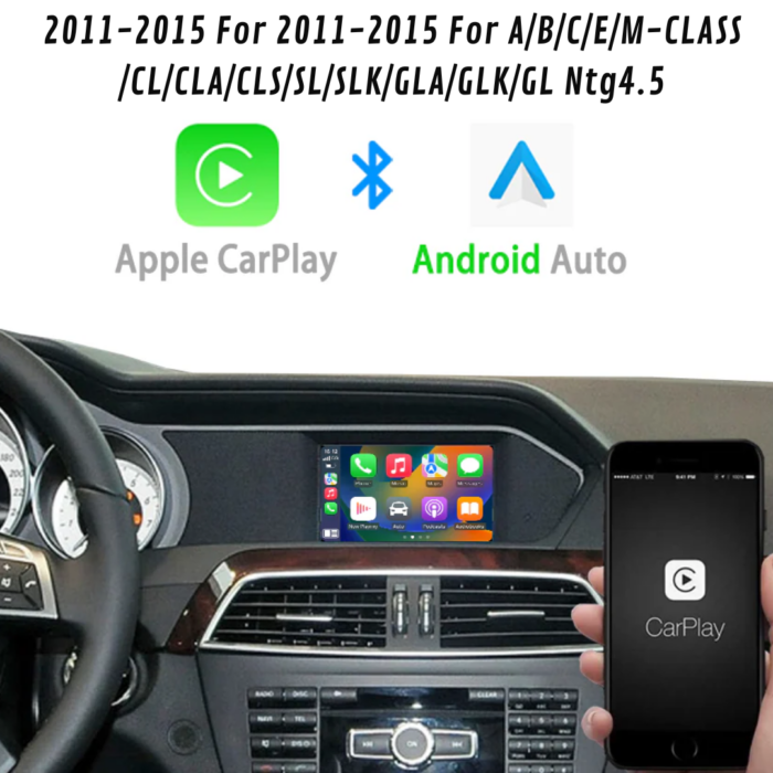 MERCEDES NTG 4.5/4.7 WIRELESS CARPLAY / ANDROID AUTO