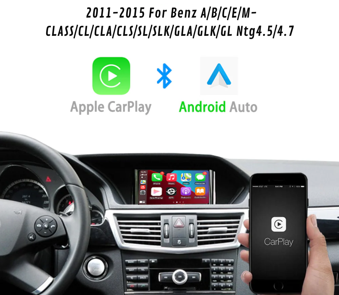 MERCEDES NTG 4.5/4.7 WIRELESS CARPLAY / ANDROID AUTO