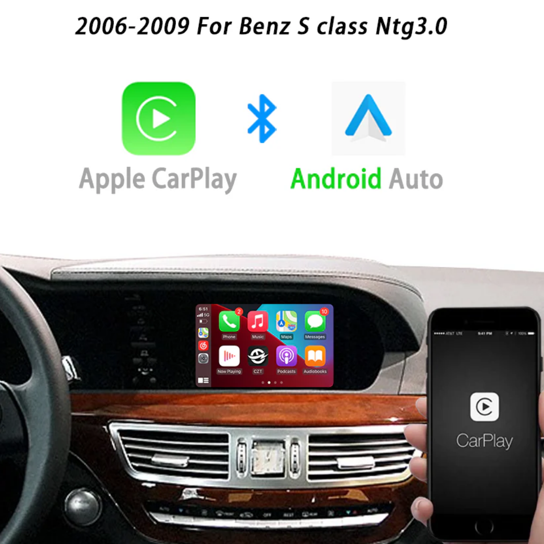 MERCEDES NTG 3.0 WIRELESS CARPLAY / ANDROID AUTO
